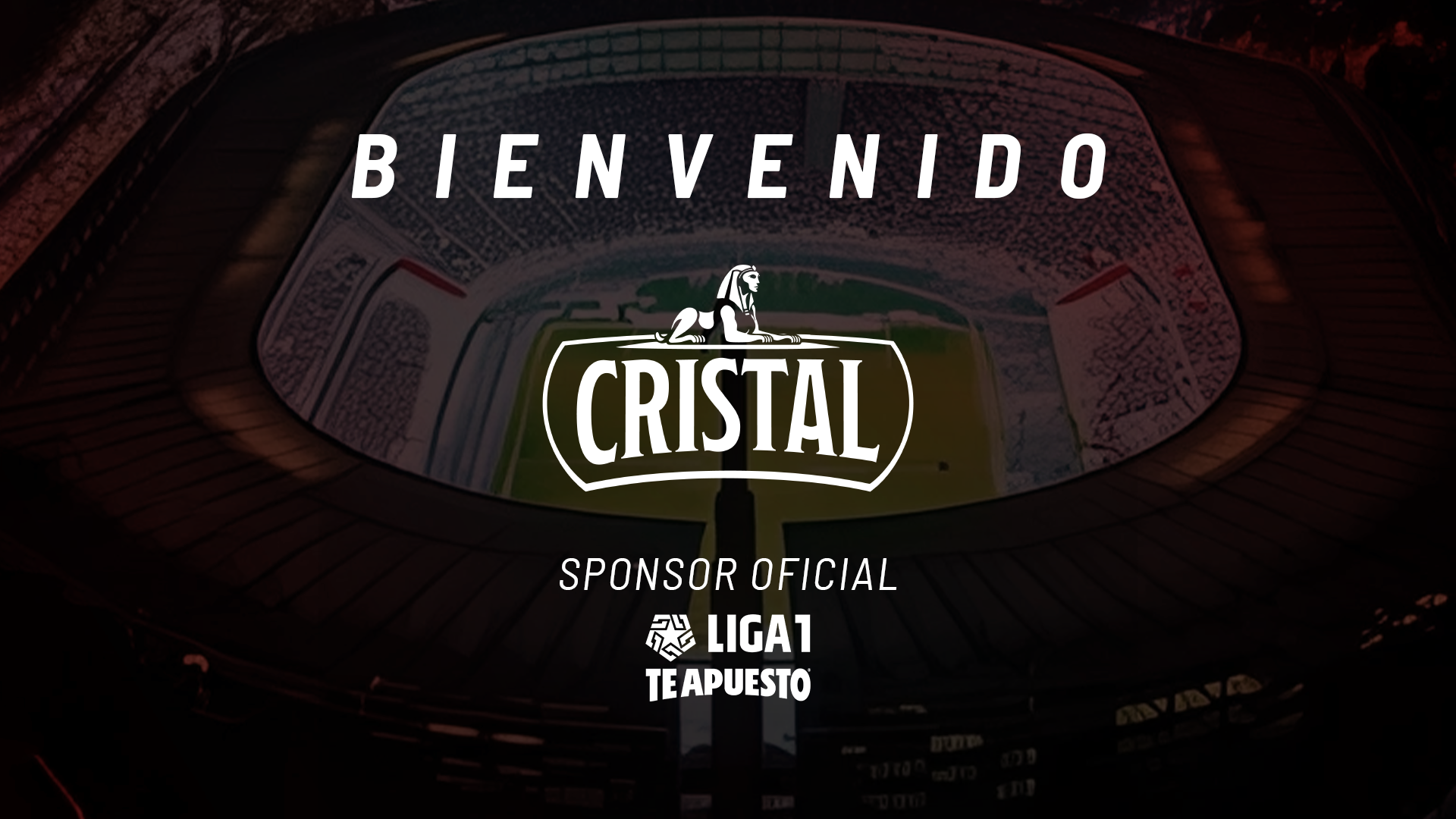 CERVEZA CRISTAL SE SUMA POR PRIMERA VEZ COMO PATROCINADOR OFICIAL DE LA LIGA1 TE APUESTO