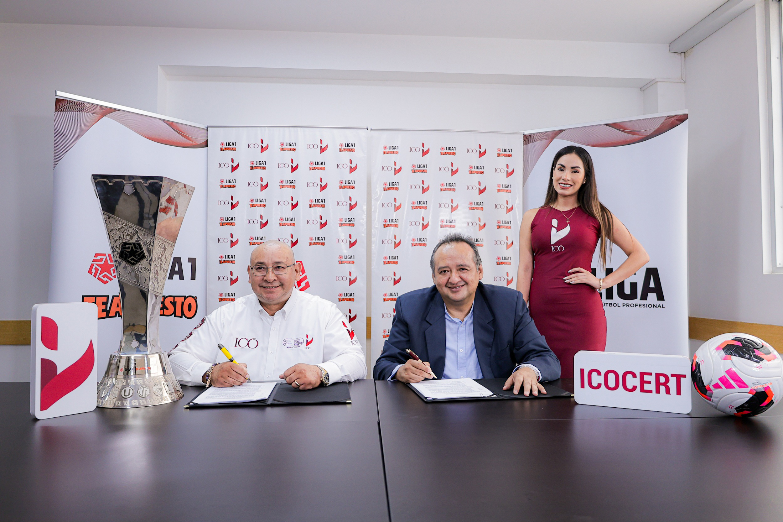 ICOCERT se suma a la Liga1 Te Apuesto 2026 como nuevo patrocinador oficial